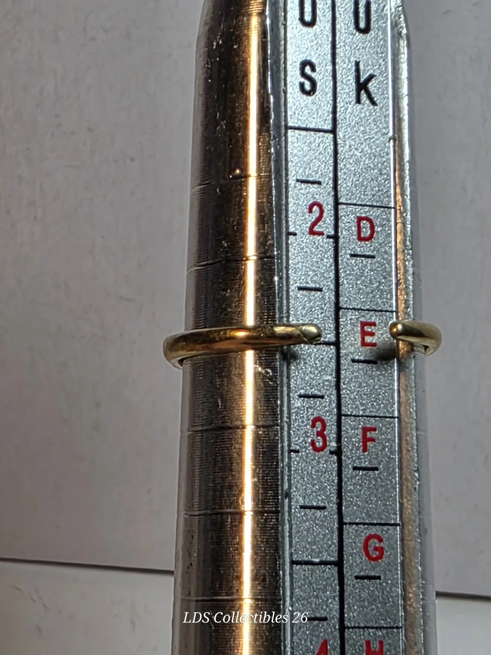 Gold Leaf Toe Ring - Women's Adjustable 14K Gold Toe Ring - Picture 6 of 12